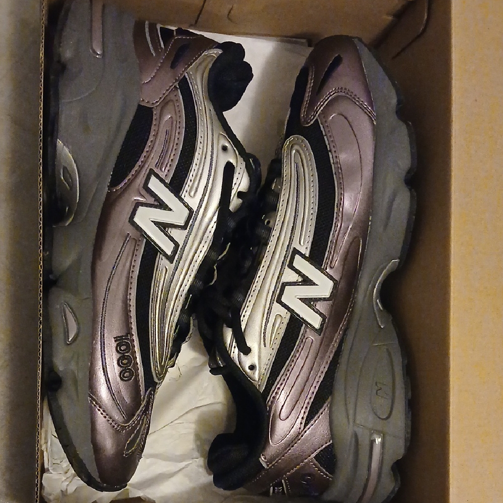 New Balance 1000 Purple and Grey ELADIO CARRION colab